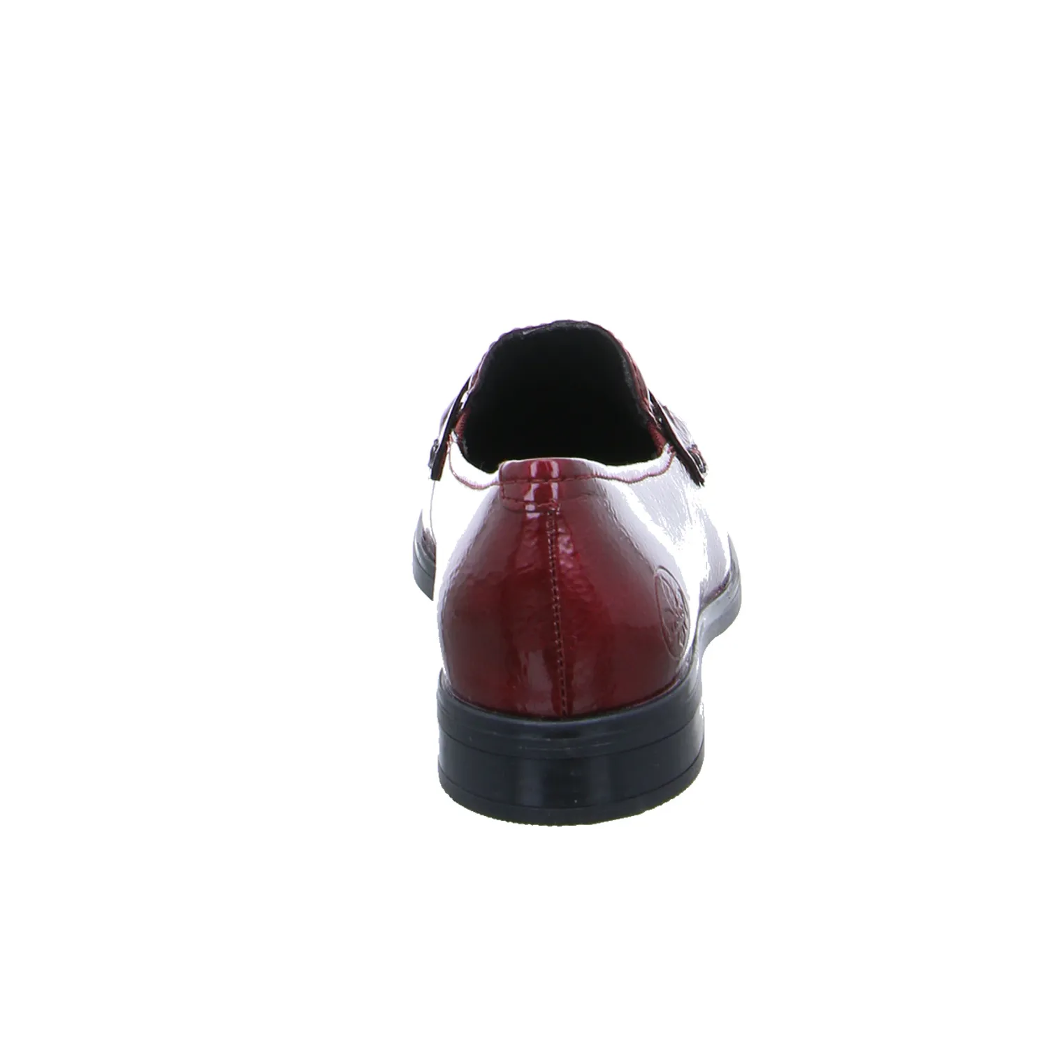 RIEKER Slipper Rot Leder