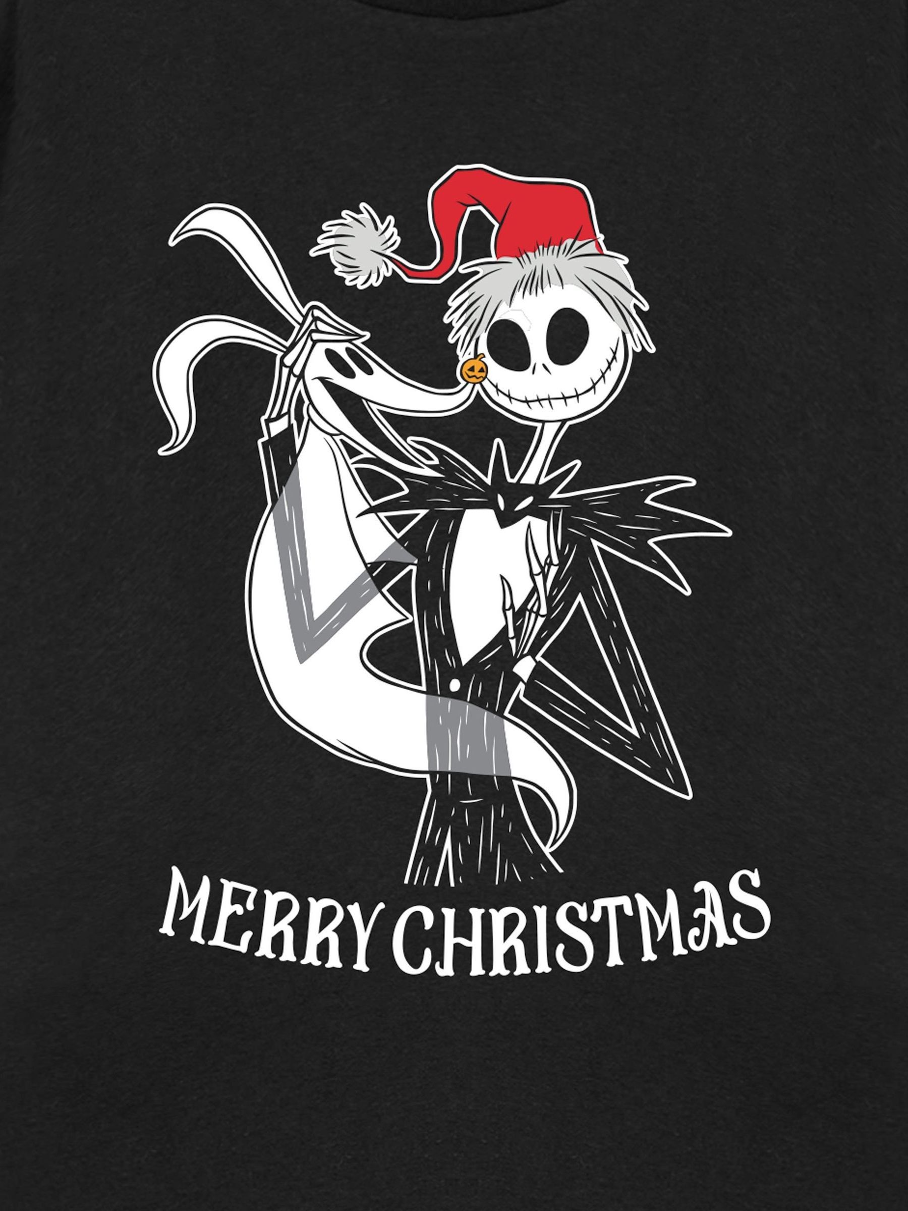 Vanilla Underground Disney Nightmare Before Christmas unisex T-shirt voor volwassenen