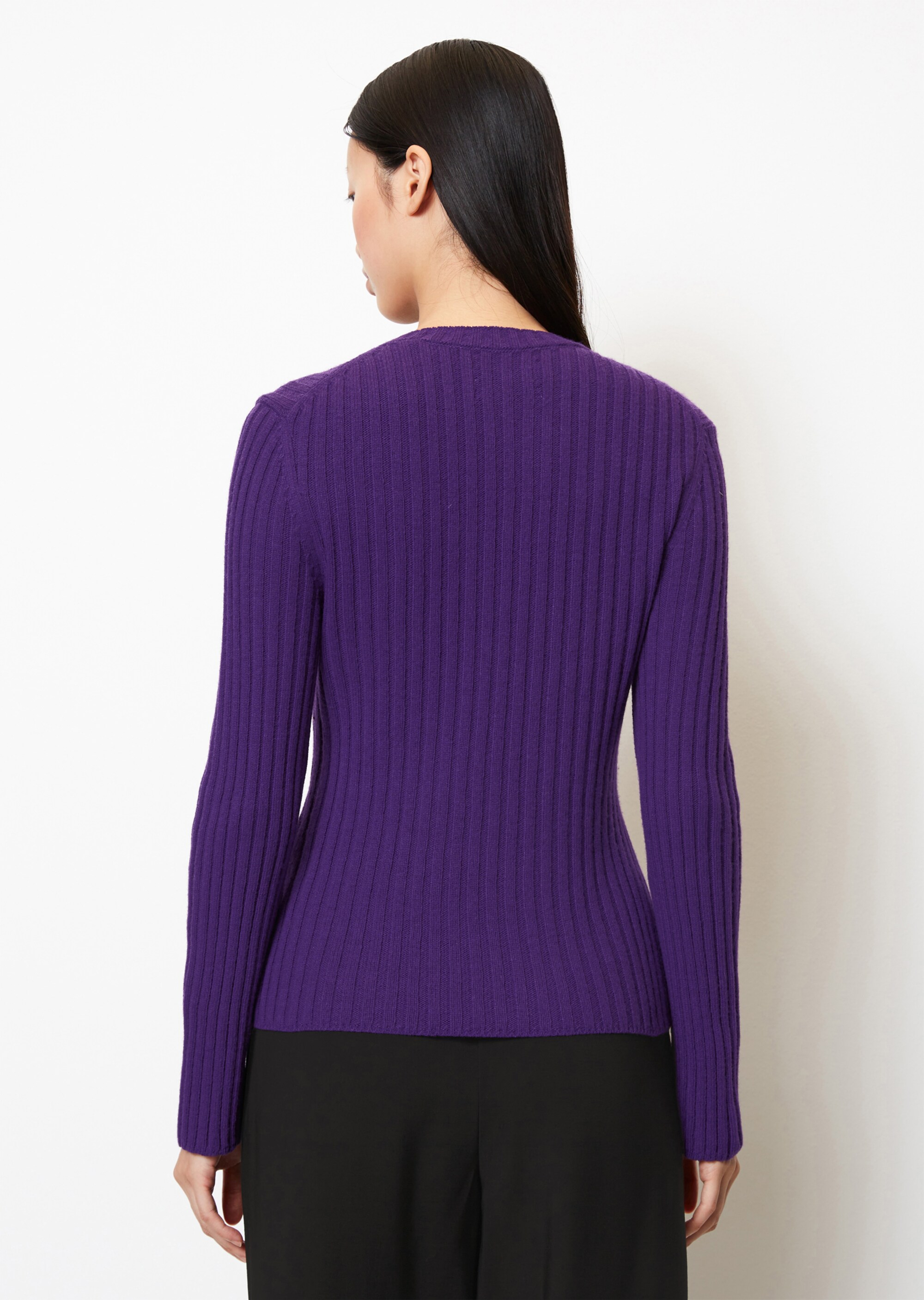 Strickpullover slimmit Fully fashioned Details