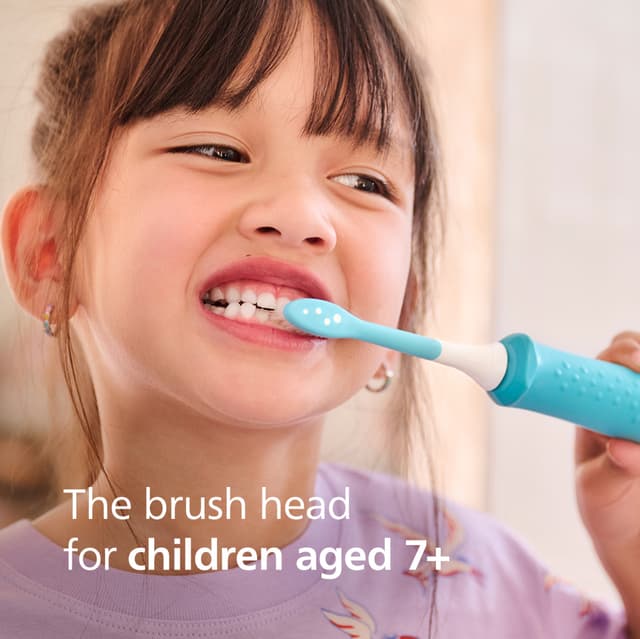 Philips Sonicare tandbørstehoved til børn HX6042/90 (hvid)