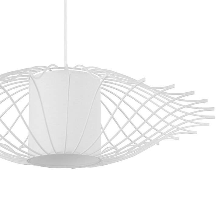 Suspension Quaoar E27/60W IP20 Ø 60 cm blanc