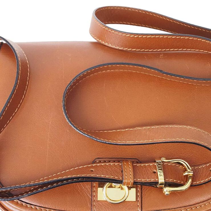 Celine Vintage Celine Crossbody Bag Brown