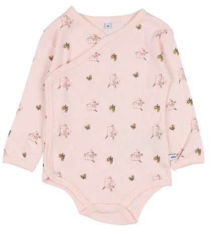 Pippi Baby Body L/æ - 4er-Pack - Dusty Rose