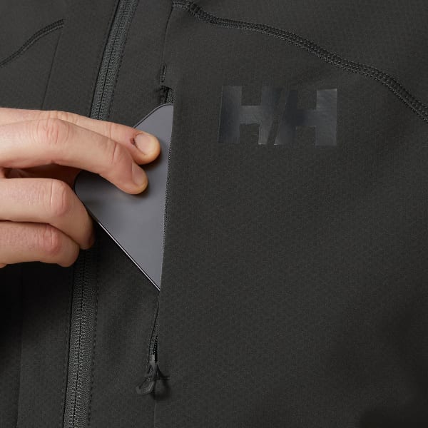Veste softshell HELLY HANSEN ELEVATION SHIELD FLEECE JKT BLACK