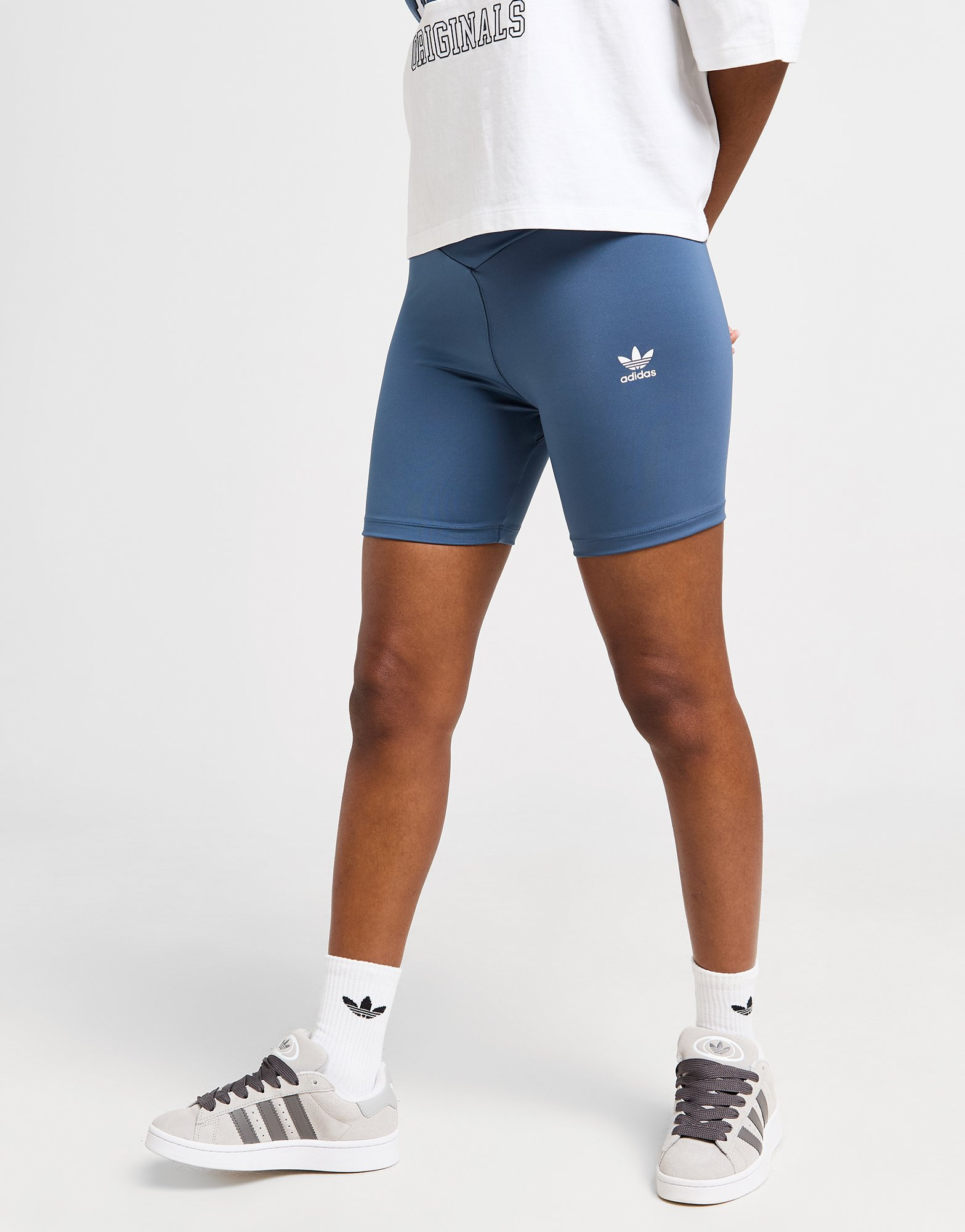adidas Originals Short Cycliste Cross Taille Haute Femme