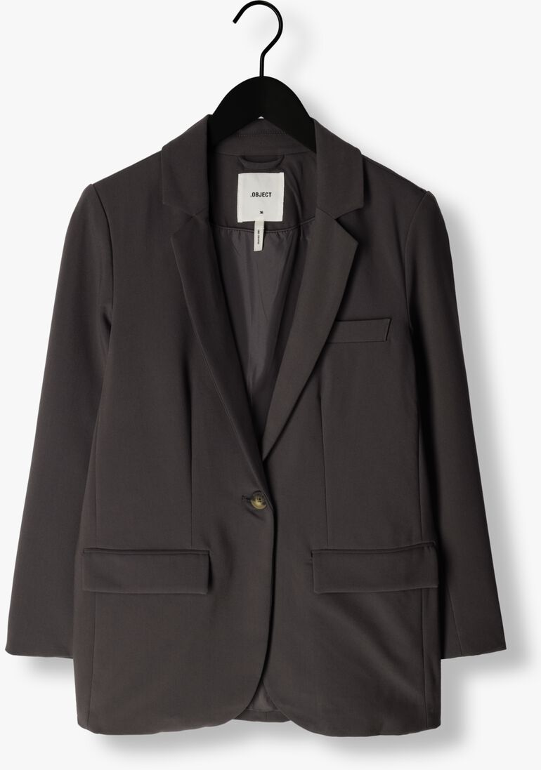 OBJECT grijze object blazer objsigrid l/s blazer noos