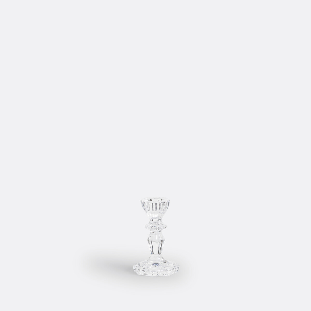 LA REDOUTE INTERIEURS<br>Castiçal de vidro Alt.10,3 cm, Carsa