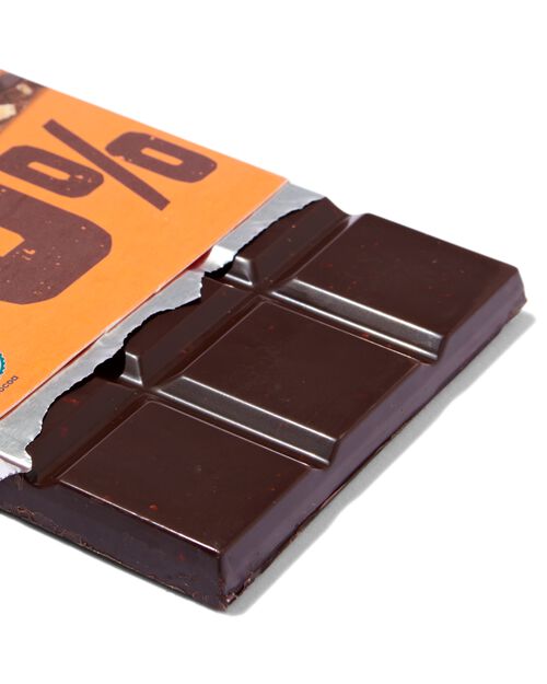 tablette de chocolat 70% noir amande orange 90g