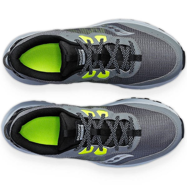 Chaussure trail SAUCONY AURA TR CINDER/CITRON