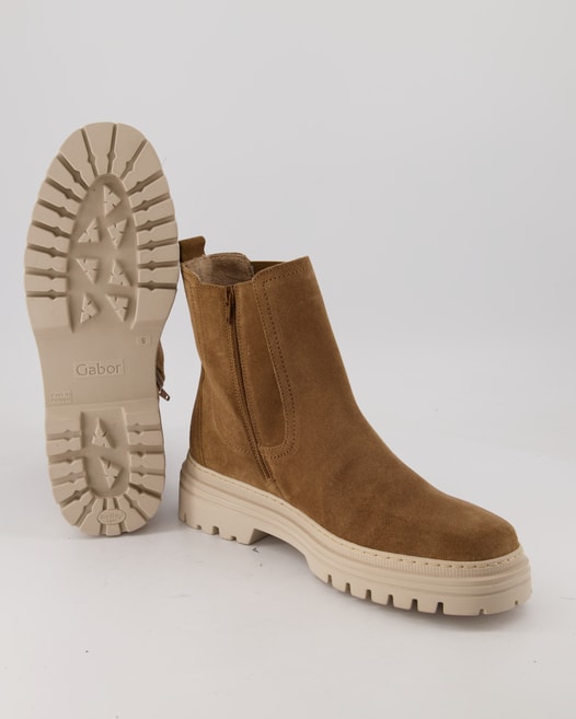 Gabor 71.720.14 Chelsea Boots in Beige