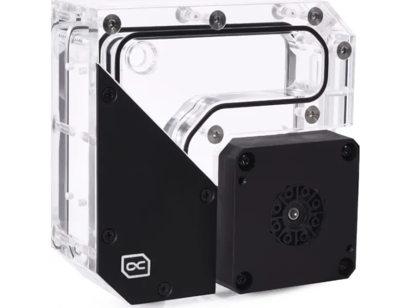 Alphacool Rise Flat Reservoir DDC ekspansionsbeholder med pumpe