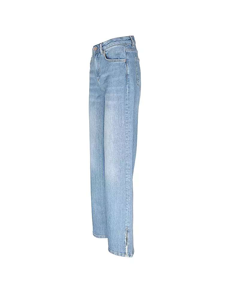 COMMA IDENTITY Jeans Wide Leg Fit  blau