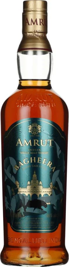 AMRUT BAGHEERA SHERRY CASK FINISH GIFTSET 70CL