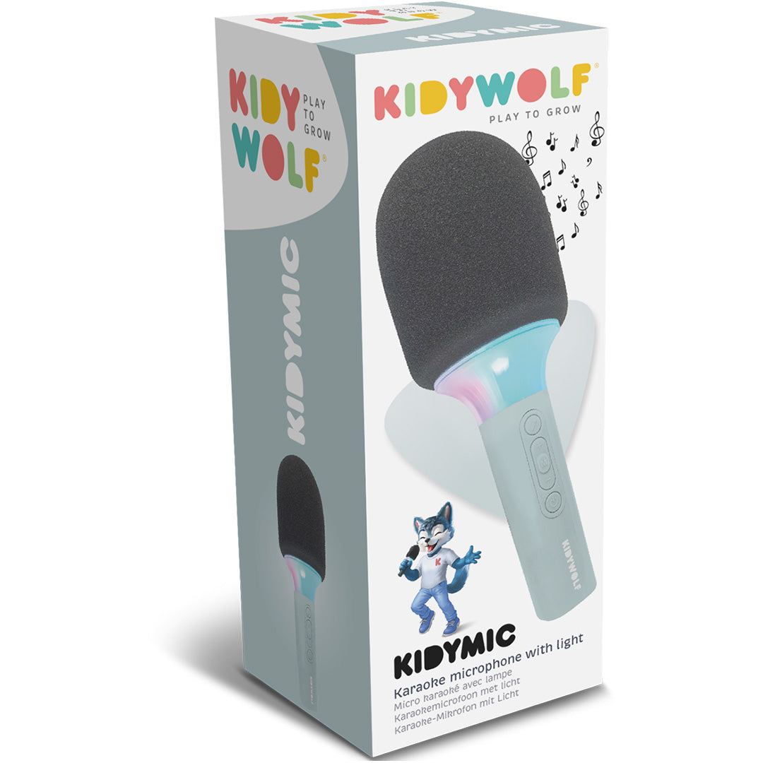 kidywolf karaoke microfoon - groen