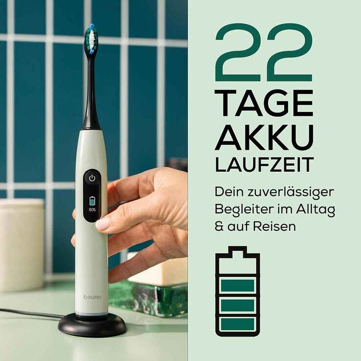 Beurer SC50 elek.Schallzahnbürste peppermint, 1 St