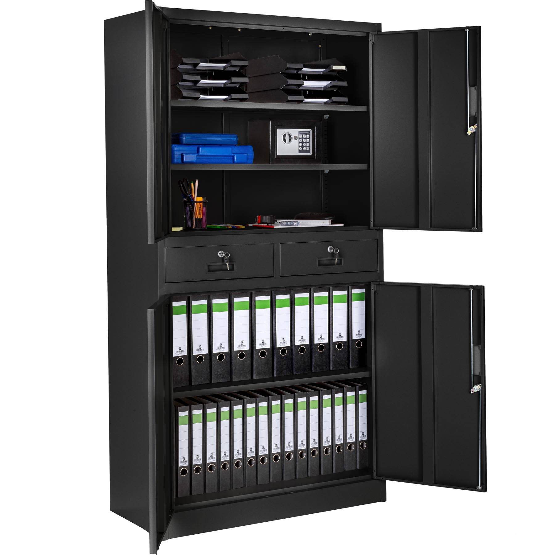4er Set Aktenschrank