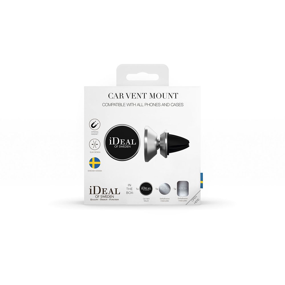 Magnet Auto KFZ Halterung Lüftungshalter 360° Grad Vent Mount (IDCVM-35) - Silber
