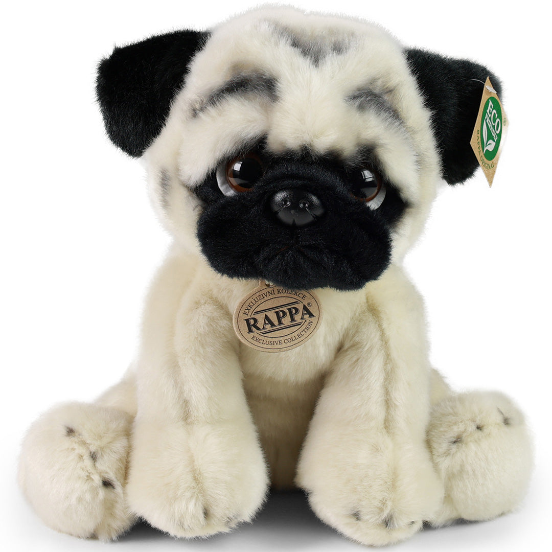 rappa knuffelhond mopshond - 30 cm