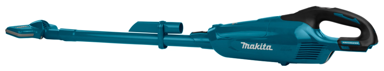 Makita DCL282FRT 18V Li-Ion accu steelstofzuiger blauw set (1x 5,0Ah) - 0,5L - koolborstelloos