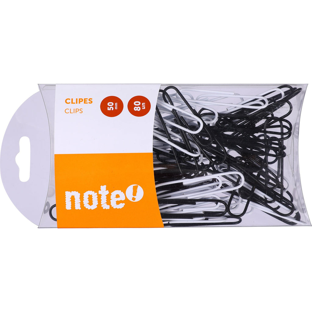 Clips Brancos e Pretos 50mm Note!