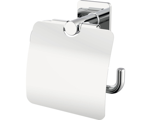 Papierrolhouder met deksel Lenz Varo chroom 4313702