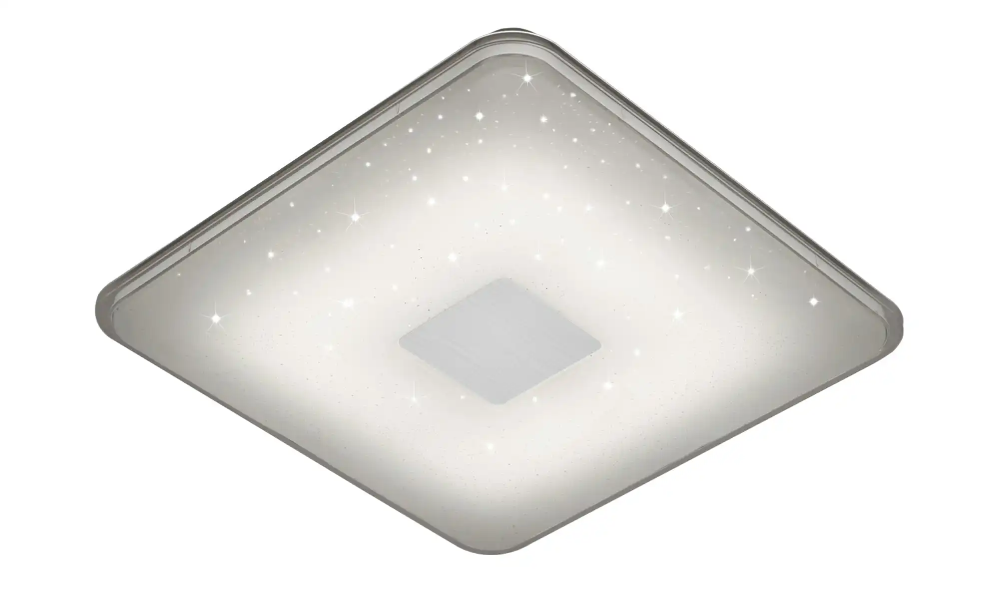 Trio LED-Deckenleuchte, Glas mit Effekt