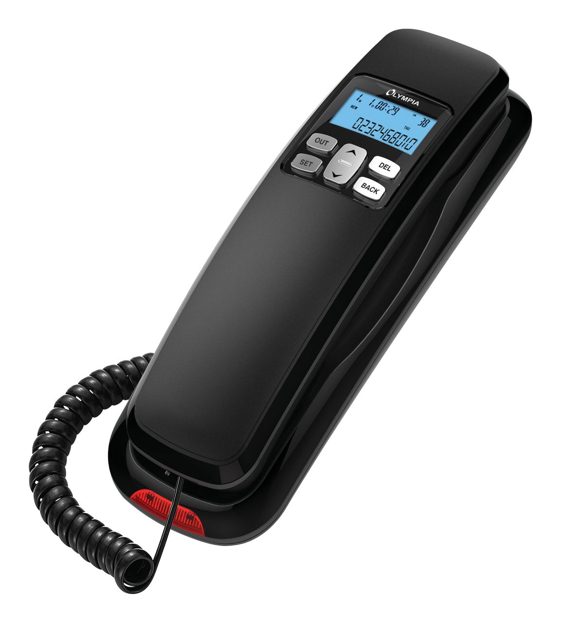 Olympia Senioren Großtastentelefon Extragroße WahltastenLCD Wandmontage geeignet