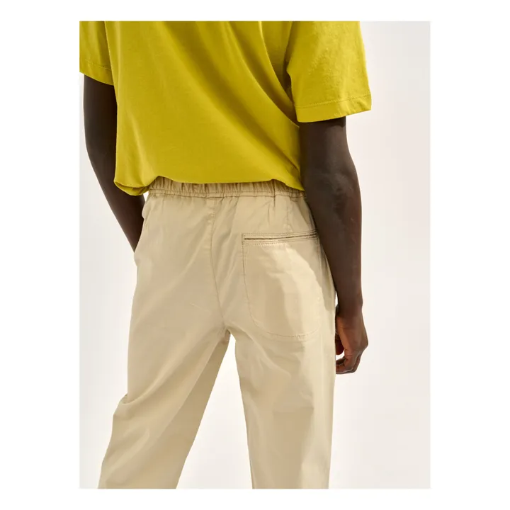 Bellerose Pantalon Droit Chino Pharel  | Ecru