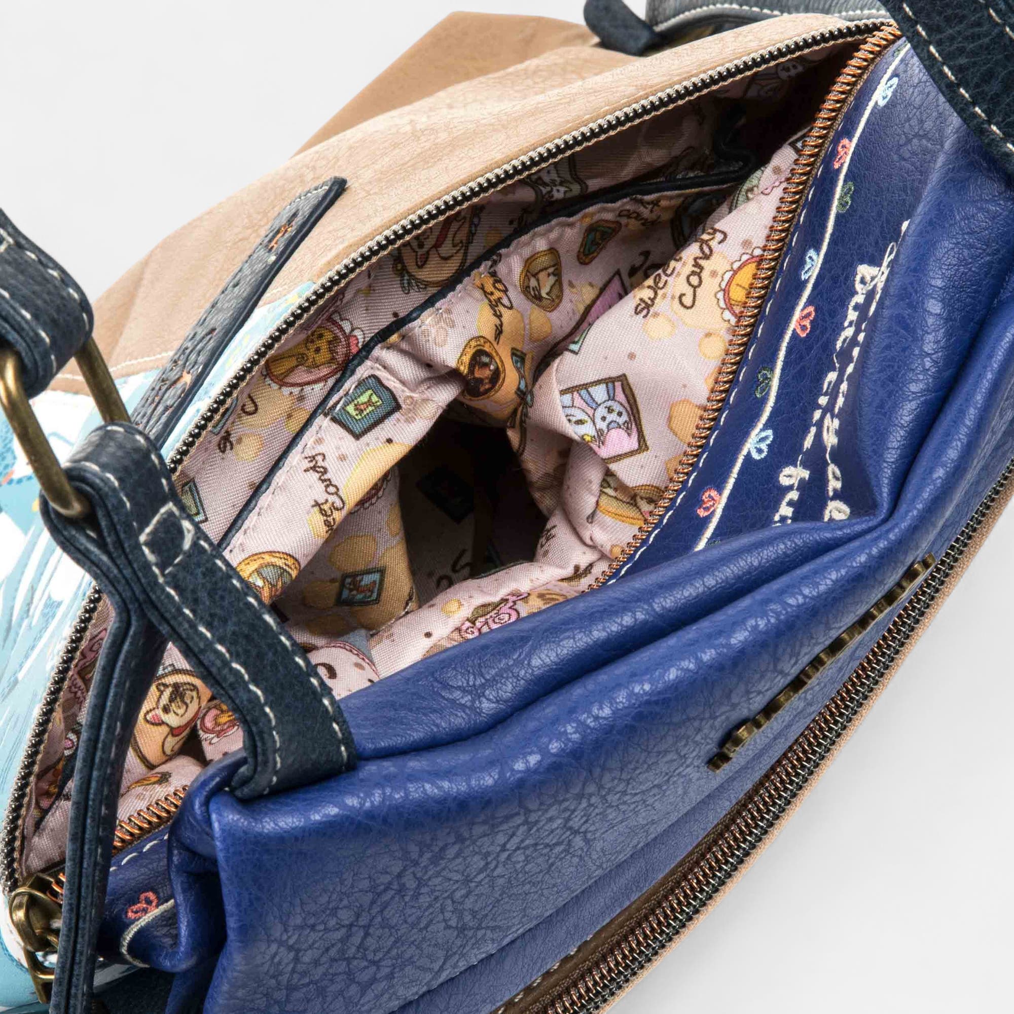 Sac à dos bleu