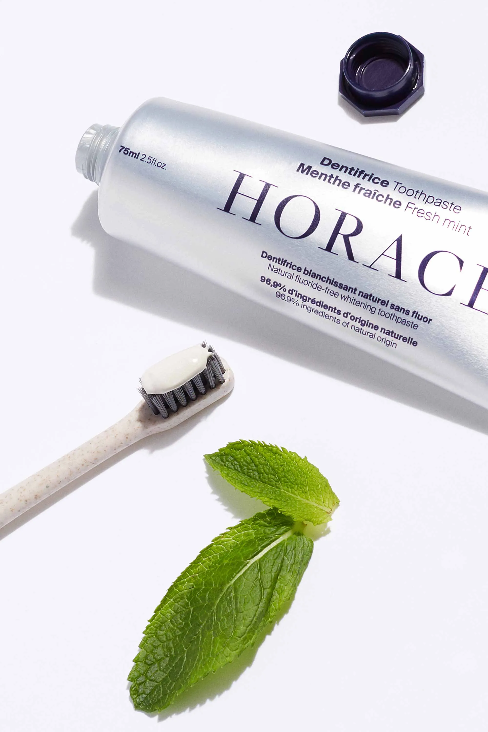 Horace Dentifrice blanchissant menthe fraîche-75 ml