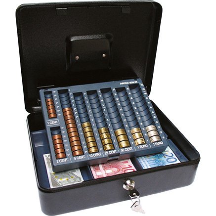 Coffret à monnaie avec monnayeur