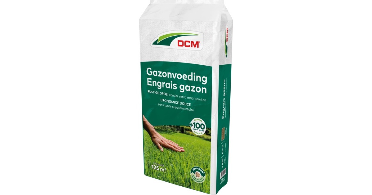 DCMGazonmeststof 10 kg  (Tot 125 m²)