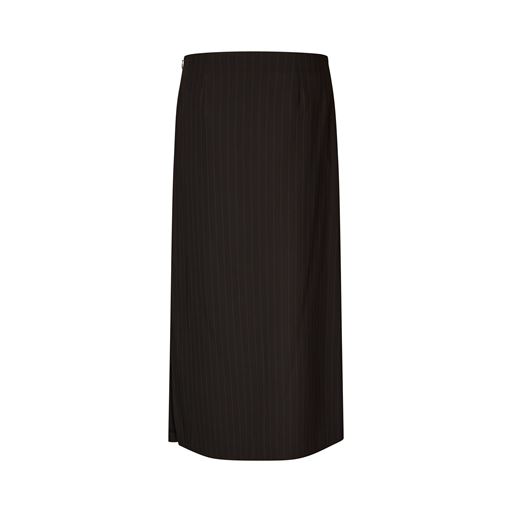 Modström GraysonMD Nederdel, Chocolate Pinstripe, L