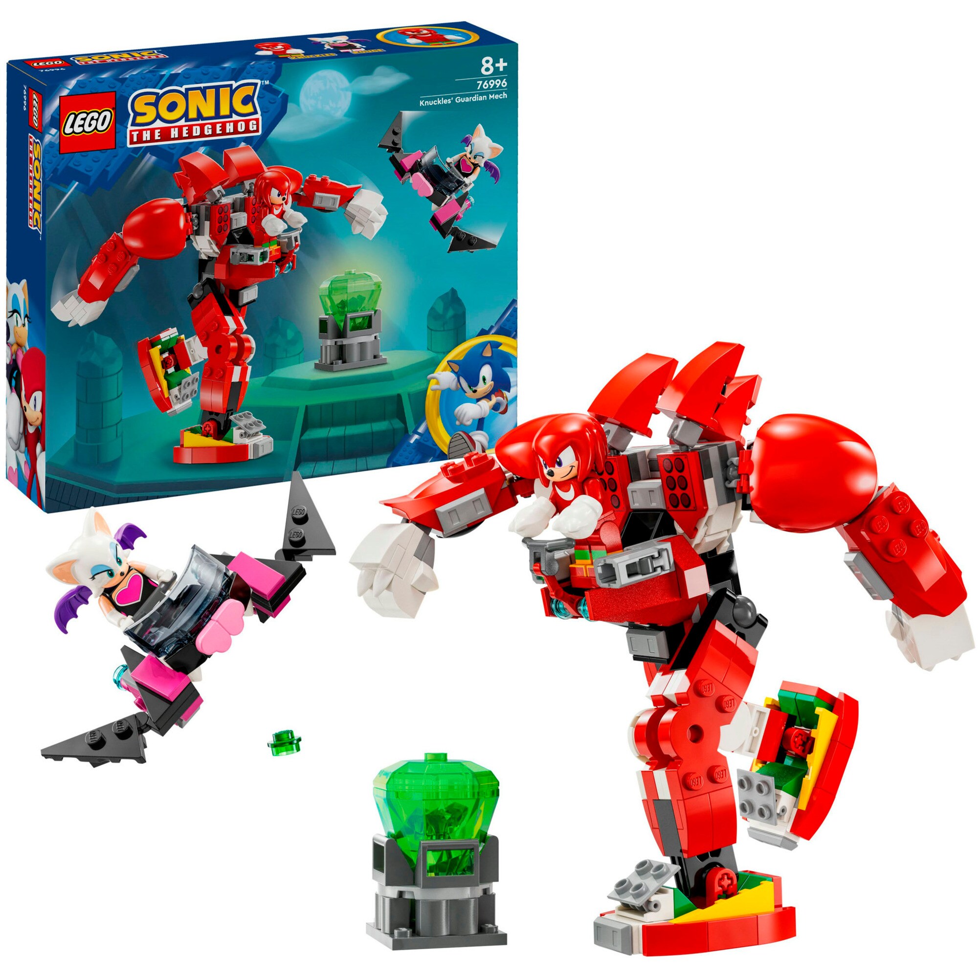 LEGO Konstruktionsspielzeug Sonic the Hedgehog Knuckles' Wächter-Mech