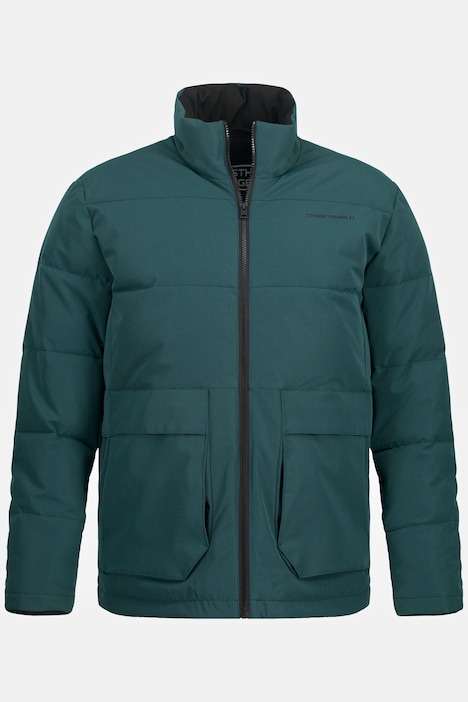 STHUGE Steppjacke, Outdoor, Stehkragen, Zipper, bis 8 XL