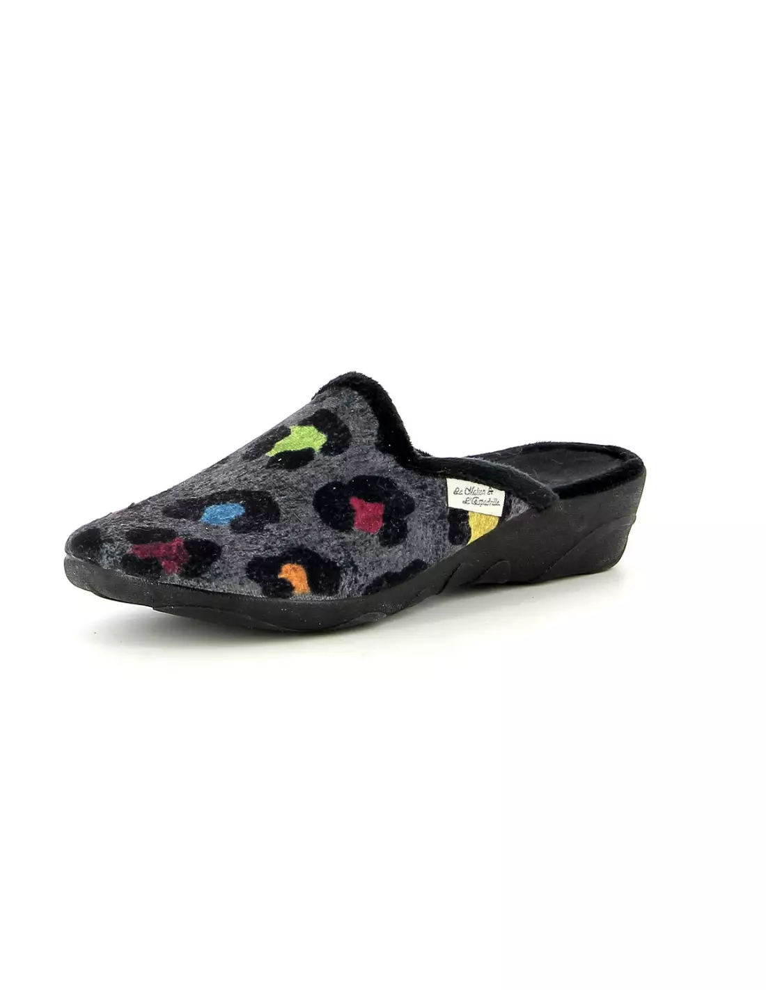 LA MAISON DE L ESPADRILLE LAMINO 6974 5 - Pantoufles & chaussons Noir