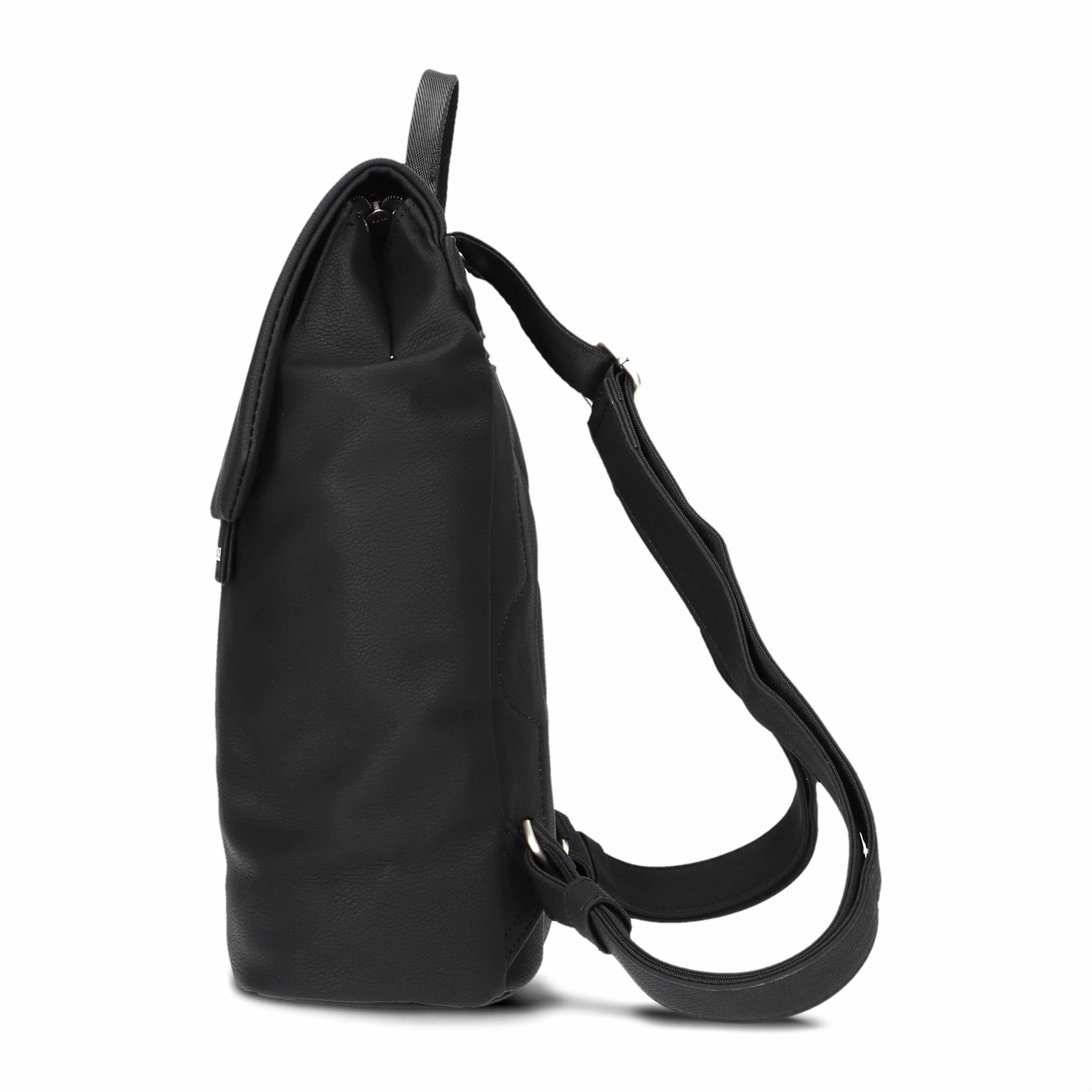 ZWEI Rucksack Schwarz Lederimitat