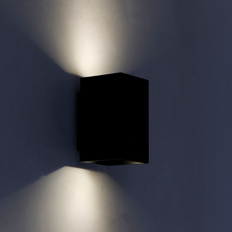 Moderne Smart wandlamp zwart incl. 2 WiFi GU10 - Sandy