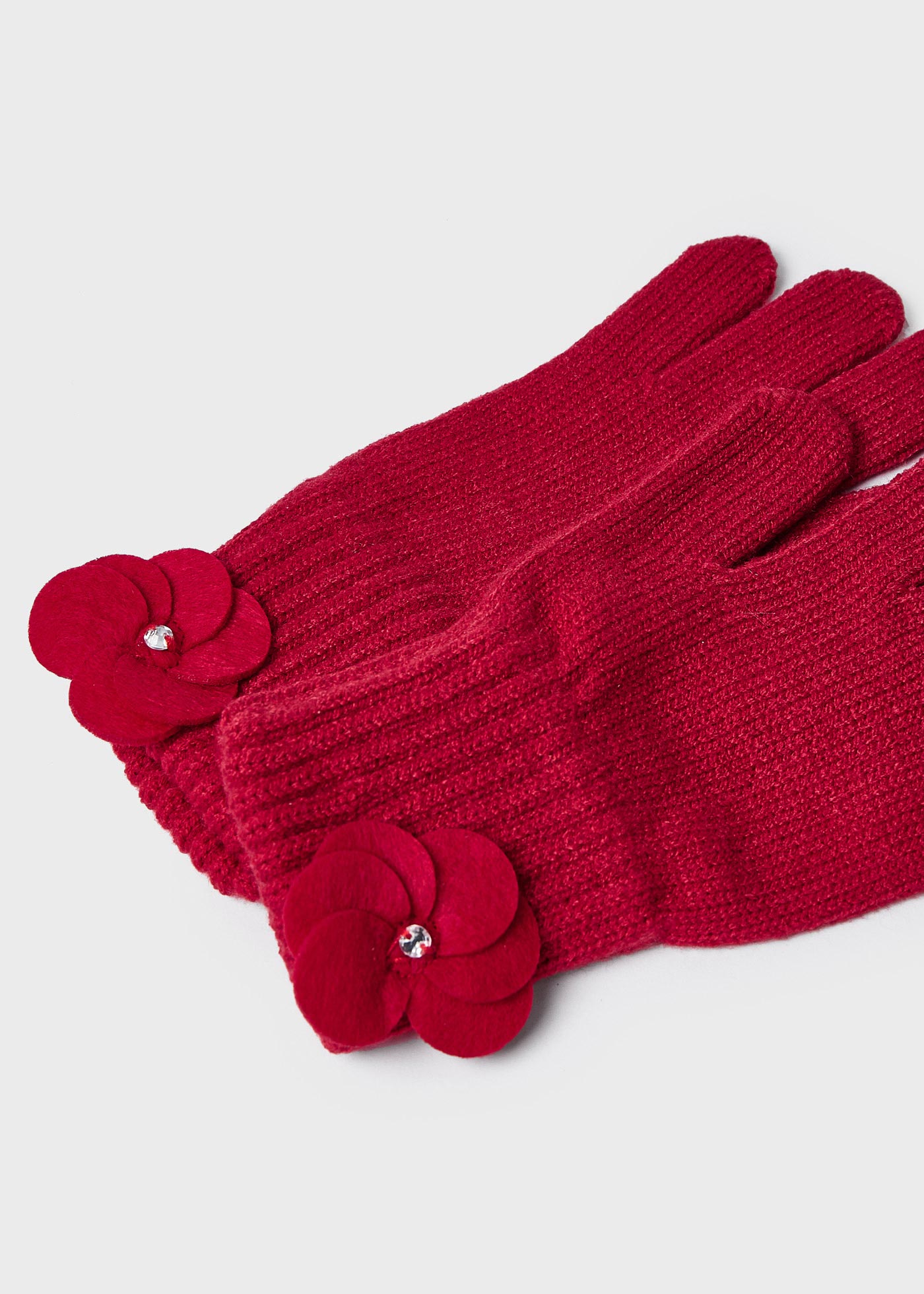 Conjunto de tricô de 3 peças para meninas