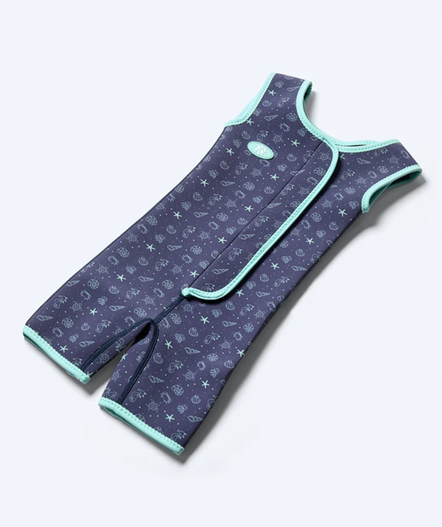 Watery våddragt til børn - Baia Shorty - Atlantic Turquoise