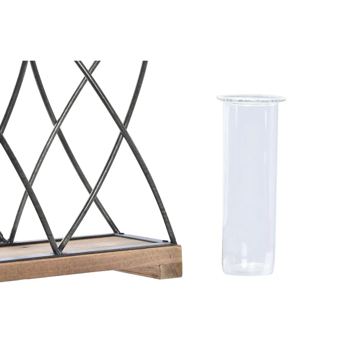 DKD Home Decor Vase - Noir Métal