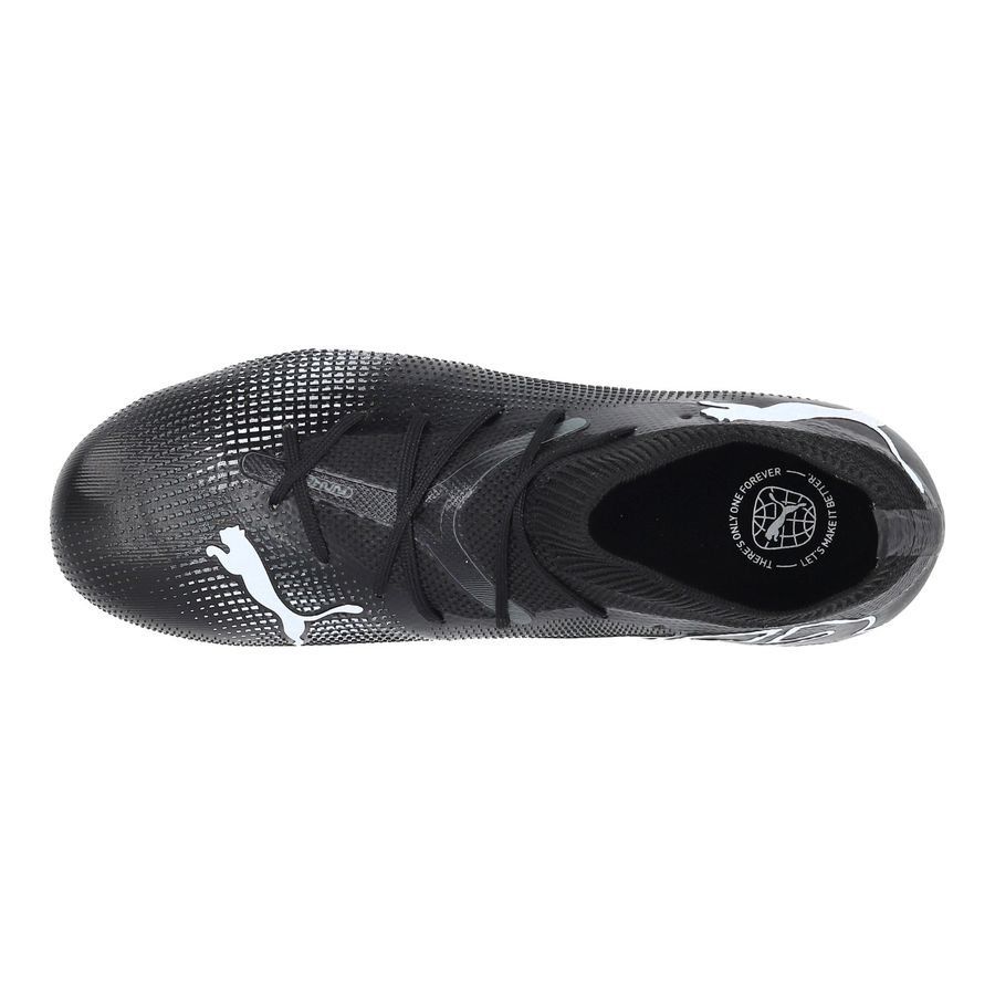 PUMA Future 7 Match FG/AG Eclipse - Noir/Blanc Enfant