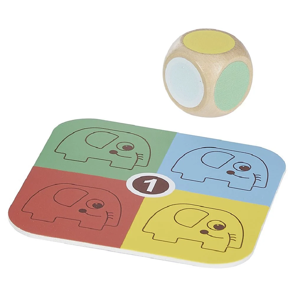 Jeu en bois Éléphant à empiler - 46 pièces