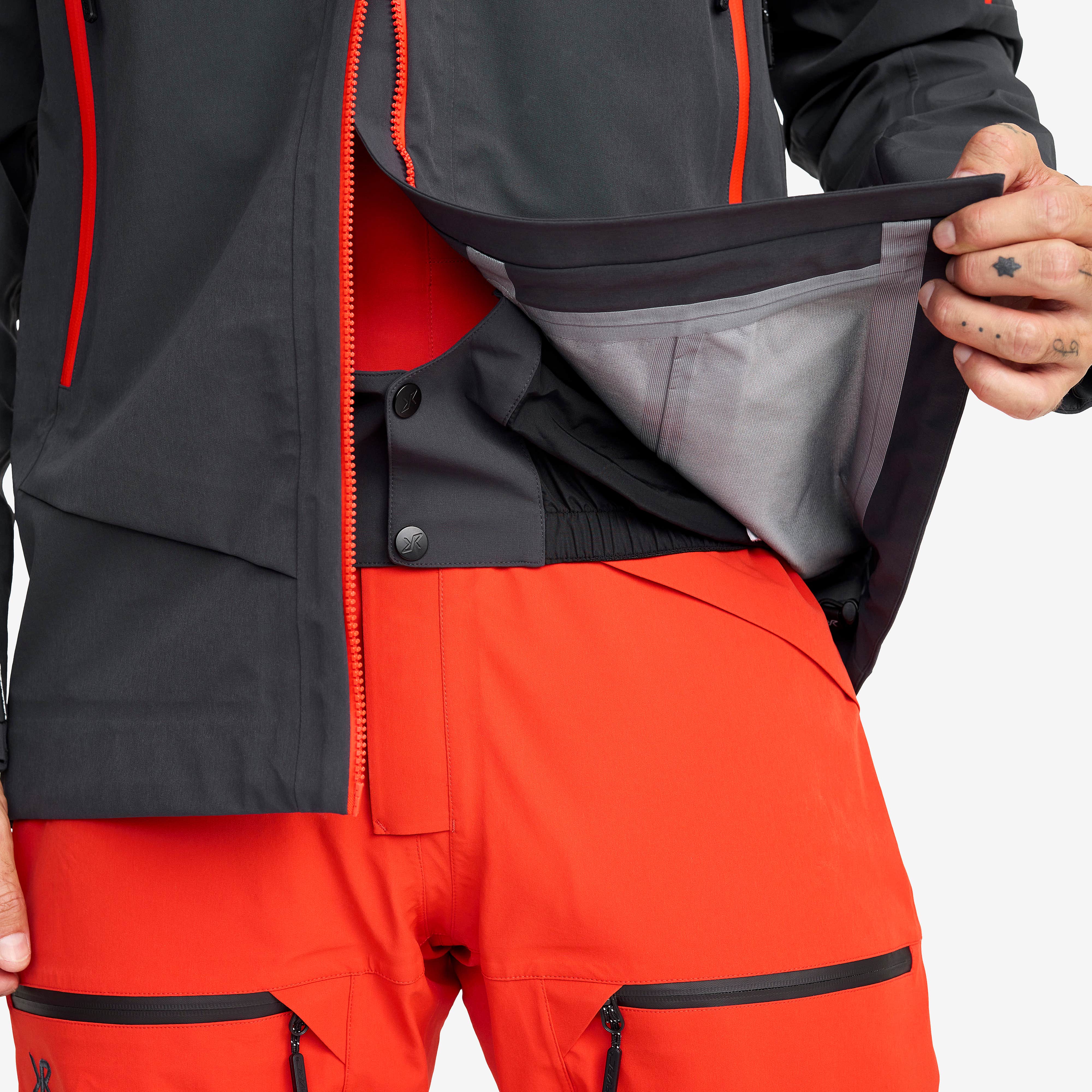 Atlas 3L Ski Jacket Herre Anthracite