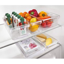 Organiseur Frigo-System, grand, transparent