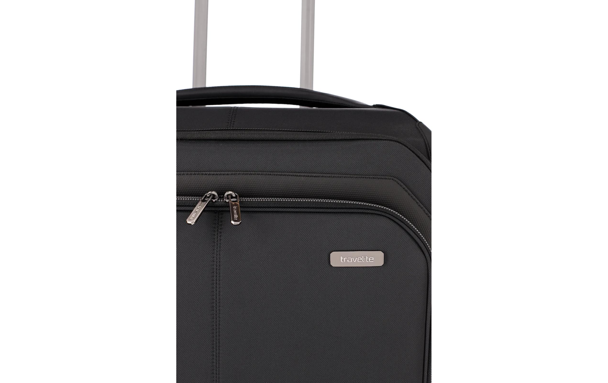 Priima Trolley S erweiterbar, Schwarz<br>Reisekoffer