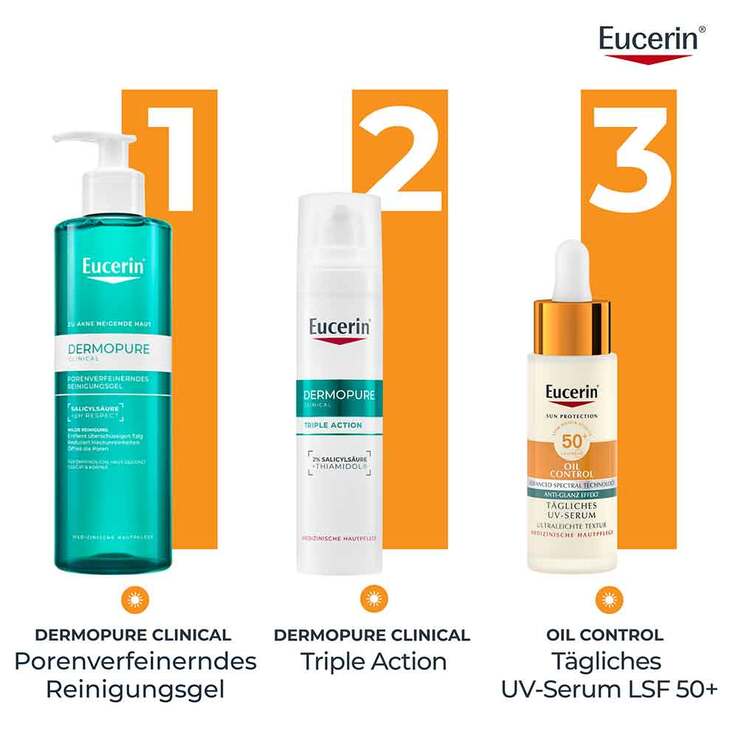 Eucerin Sun Oil Control UV-Serum LSF 50 + , 30 ml