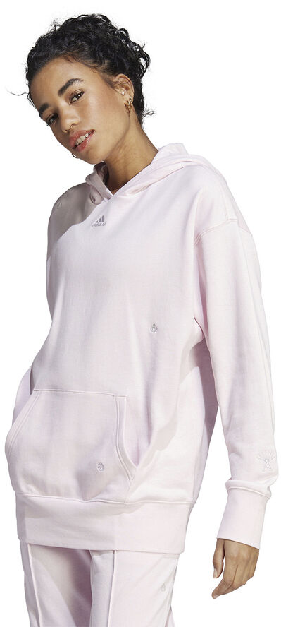 adidas Relaxed with Healing Crystals-Inspired Graphics hættetrøje Pink