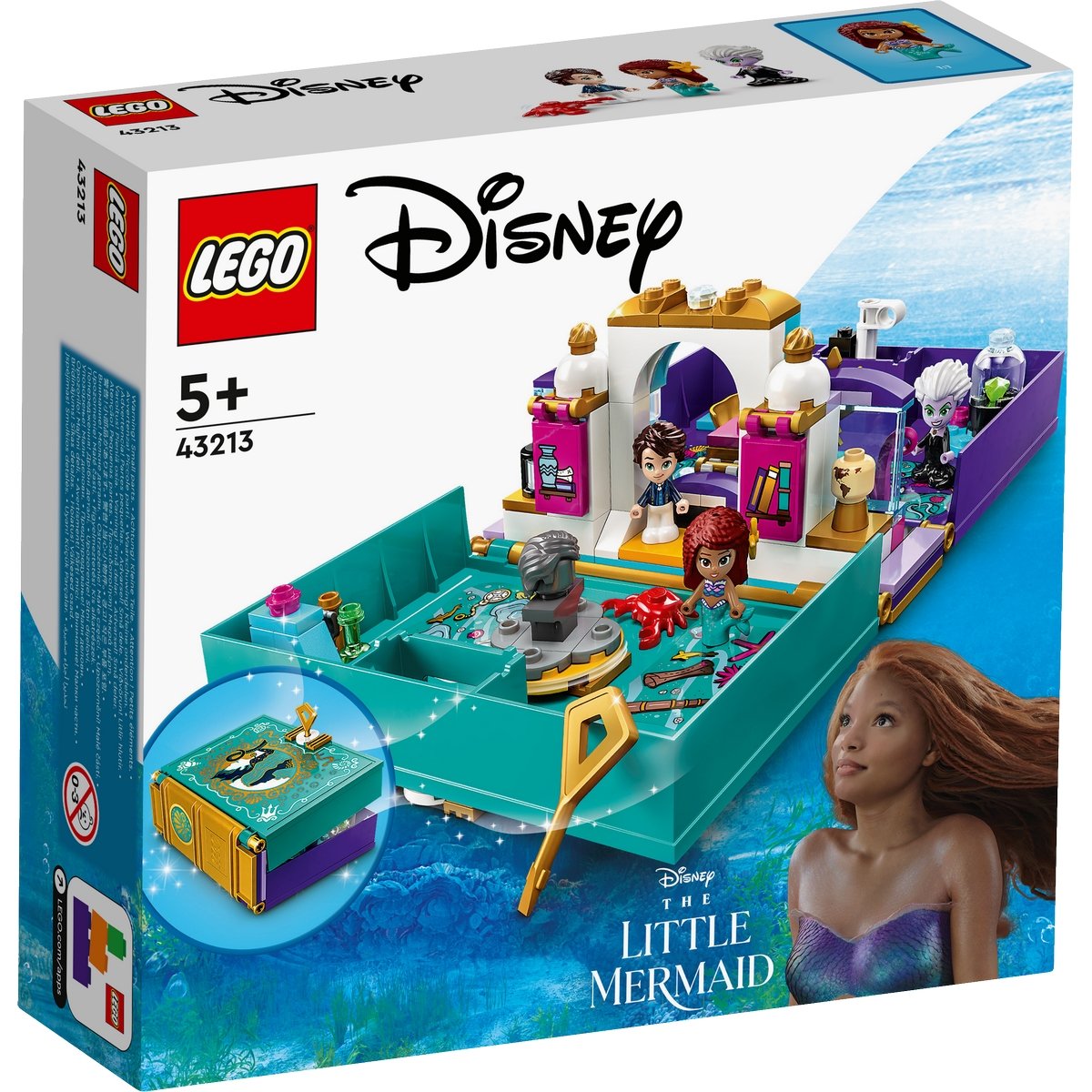 Le livre d’histoire : La petite sirène LEGO   43213