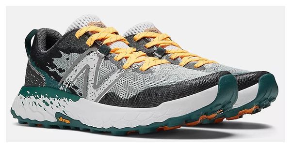 Chaussures de Trail Running New Balance Fresh Foam X Hierro v7 Gris Jaune Vert